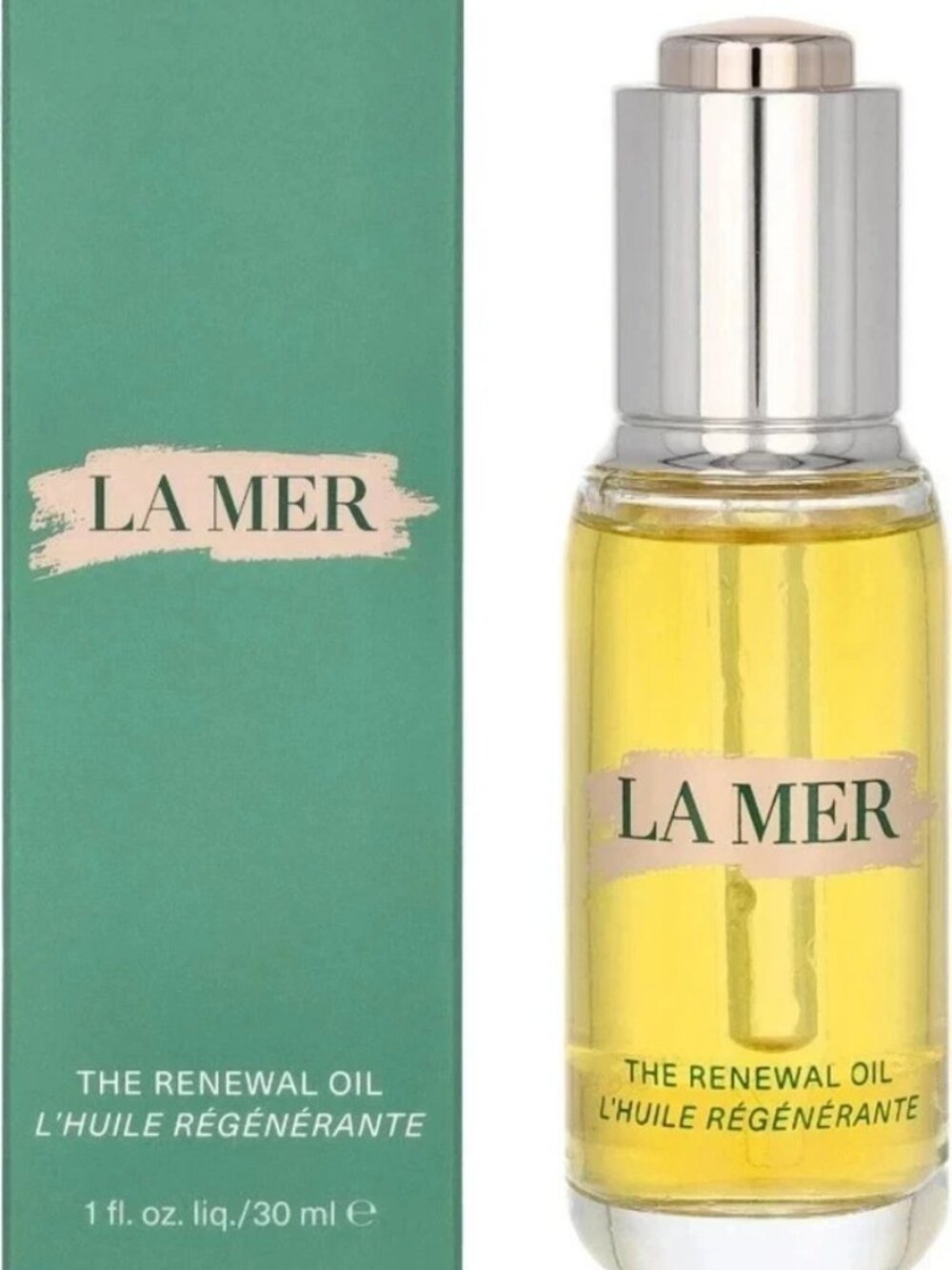 La Mer The Renewal Oil 1oz 30ml Luxury Facial Treatment Hydrating Glow Serum